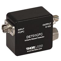 THORLABS DET01CFC High-Speed Fiber-Coupled Detectors (1.2 GHz, 800 - 1700 nm, 8-32 Tap)