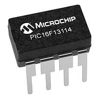 Microchip Technology PIC16F13114-E/P Microcontrollers 7KB Flash, 512B RAM, 10b ADC, 8b DAC, CLB, CLC, 2x PWM, 2x CCP, HLT, WWDT,