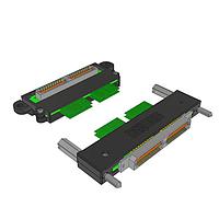 Samtec HQDP-040-12.00-TTL-TEU-5-B Twinax Ribbon Cable 0.50 mm Q Pairs(R) Twinax Cable Assemblies