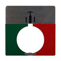 Eaton 10250TR3 Legend Plate, Pull Start/Push Stop LGD 1/2RND JMB PSHPLL S_T_A_R_T STOP