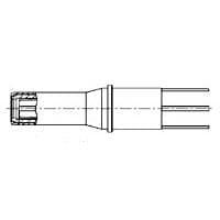 AMP Connectors - TE Connectivity 447436-1 Rack & Panel Connectors PIN TRIAX P.C., SZ8