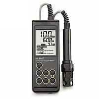 HANNA HI9147-15 Dissolved Oxygen Meter for Aquaculture (15m probe cable)