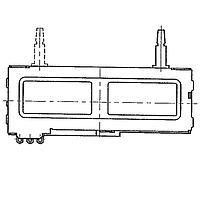Alpha (Taiwan) RA60K1F-10-13D1-B100K-011 Slide Potentiometers/Faders DUAL RAIL MONO UNIT TRAVEL 60MM 100K