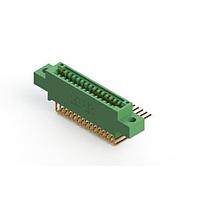 EDAC 345-030-558-804 With Flanges .100" (2.54mm) Pitch Card Edge Connector