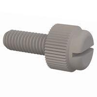 Essentra Components 091032050TEG Knurled Screw Slotted Thumb Screw, #10-32 Thread, 1/2 Lg