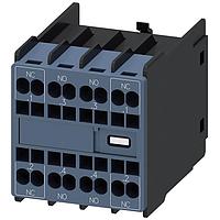 SIEMENS 3RH29112NF22 Control Switches AUX. SWITCH 2NO+2NC FOR S00