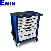 TOPTUL TCAL0704 7-Drawer-Mobile Tool Trolley (Blue)