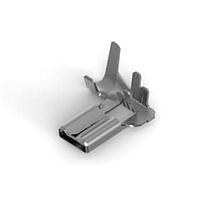 AMP Connectors - TE Connectivity 2238172-3 Flag Tab FAST .187 STD REC 2D RHFLG AWG24-14 TPBR