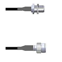 Amphenol Custom Cable Q-26059000M008i RF Cable Assemblies N-SJB/TNC-SP LMR24 8I
