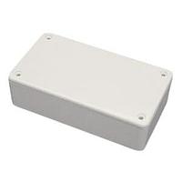 Hammond Manufacturing 1591UFLGY Flanged Enclosure Flame Retardant ABS 4.7x4.7x2.2" Grey