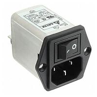 Delta Electronics, Inc. 06BEEG3G-R Modules Switch Connector Filter, 115/250VAC, 6A