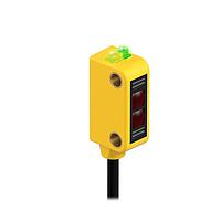 Banner Engineering Q12RB6FF15Q5 Photoelectric Sensors WORLD-BEAM Q12 Series: Fixed-Field; Range: 15 mm; Input 10-30 V dc; Output: DO (Dark Operate) Bipolar: 1 NPN; 1 PNP; 150 mm (6 in) M12 Pigtail QD