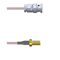 Amphenol Custom Cable Q-0J02V0005008i RF Cable Assemblies BNC-SP/SMA-SJ G316 8I