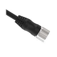 Banner Engineering BC-M23F12-22-5-SFP Sensor Cables / Actuator Cables Cordset: Single End M23 Fem 12-pin Straight Fem 5m 12x22 Shielded Black PVC