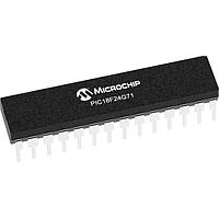 Microchip Technology AVR32DU28-I/SP Microcontrollers 32KB, 4KB SRAM, 24MHz, USB, 10b ADC, 2xUART, SPI, TWI