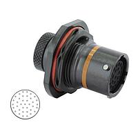 Eaton Souriau-Sunbank 8STA71435SC Connectors Jam Nut Receptacle - size 14 - 37 contacts - Female