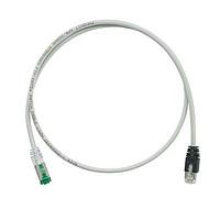 Panduit STPKCH1MGR Cat 5e Keyed Copper Patch Cord, Cat 5e, Intl Gr