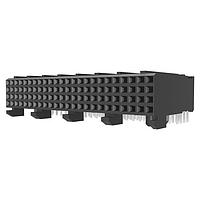 Amphenol FCI 89037-202LF Receptacles Metral Board Connectors, Backplane Connectors, 4 Row Signal Receptacle, Right Angle, Solder-to-Board.