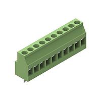 Wurth Elektronik 691244510010 Fixed Terminal Blocks WR-TBL 5.08mm Pitch Rising Cage 10P