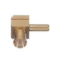Radiall R113181000 Connectors MCX / RIGHT ANGLE PLUG CRIMP TYPE CABLE 2/50 S