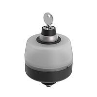 Banner Engineering OS80K3MX3GRQ Keylock Switches OS80 Operator Station: Key Switch; 3-Position; On-Off-Momentary; 2-Color; Voltage: 12-30 V dc; Housing: Polycarbonate; IP40; Output: PNP 1NO/1NC; Colors: Green Red; 5-pin M12 Integral QD