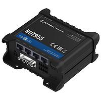 Teltonika RUT955W03660 Cellular Routers 4G/3G/2G/LTE CAT4, Cellular Router, Dual SIM, WiFi 2.4 Ghz, 4 x Ethernet, 10x I/Os, RS232, RS485, GNSS (GPS), microSD, USB. Regions: North America (AT&T, T-Mobile, Verizon, Bell, Rogers, Telus) version. USA power supply