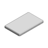 Masach Tech MS329-10C-NS EMI/RFI Shield Cover, Two-Piece 33.3 x 21.1 x 2.2mm Two-piece Drawn-Seamless RF Shield/EMI Shield COVER (Nickel-Silver)