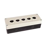 Carlo Gavazzi PBBOX5HBG Box 5 HOLES PB BOX BLACK BASE GREY COVER