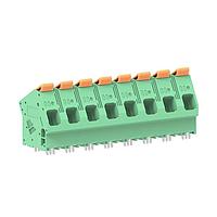 Molex 224933-0008 Fixed Terminal Blocks 15mm Pitch Lever Activated Fixed Mount PCB Term Block 35 Entry Bus Term 8 Ckt