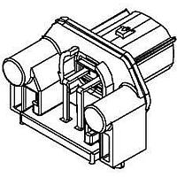Molex 19427-0109 Without PCB Flange 2 Ckt R/A Header w/out Mounting Holes