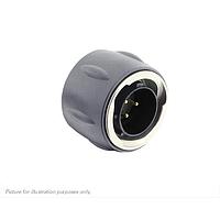 Eaton Souriau-Sunbank UTGX612E3P Plugs Plug, without backshell, with 3 male solder contacts, IP68/69K in unmated conditions