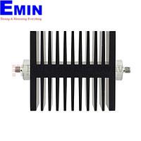Fairview  SA18SFSF50W-06  6 dB Fixed Attenuator SMA Female To SMA Female Directional Up To 18 GHz Rated To 50 Watts With Black Aluminum Heatsink Body