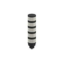 Banner Engineering TL50HBGYRWQ Tower Lights TL50H Tower Light: 5-Color Indicator; Voltage: 18-30 V dc or 24 V ac; Environmental Rating: IP67; Input: Bimodal; Colors: Blue Green Yellow Red White; 8-pin M12 Integral QD