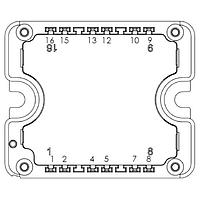 Microchip Technology MSCDC50H1701AG SiC Schottky Diode Modules PM-DIODE-SIC-SBD-SP1F