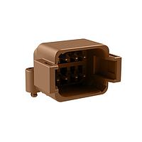 Amphenol SINE Systems ATF13-08PD-BM03 Headers 8Pin D Key Snap Fit Tin