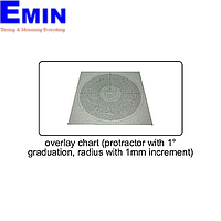 Insize ISP-A3000-CHART Overlay Chart Ø300mm