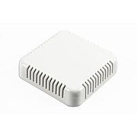 Hammond Manufacturing 1551V4WH Square SNAP VENTED WHITE 3.15Hx3.15Wx.79D