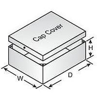 LMB Heeger 10 X 12 CAP COVER ONLY Cover CHASSIS WITH COVER 10 x 12 x 3 PLN ALUM