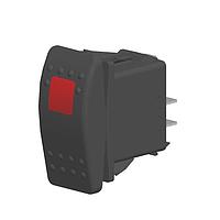 Carling Technologies V152B10C-ARC00-000 Rocker Switches V152B10C-ARC00-000