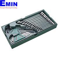 SATA 09906 23PC. COMBINATION WRENCH AND HEX KEY SET (METRIC)