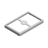 Masach Tech MS434-10F EMI/RFI Shield Frame, Two-Piece 43.4 x 28.4 x 3.3mm Two-piece Drawn-Seamless RF Shield/EMI Shield FRAME (CRS)