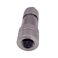 NorComp 858FA05-203RCS1 Field Installable IP67 Female M12 Field Installable Circular 5 Position