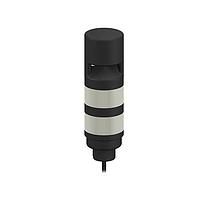 Banner Engineering TL50GRAOSI Tower Lights Tower Light: 2-Color Sealed Omnidirectional; Continuous Audible Indicator w/ Intensity Adjust; Voltage: 18-30 V dc or 24 V ac; Environmental Rating: IP67; Input: Bimodal; Colors: Green Red; 2 m (6.5 ft) Integral Cable