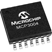 Microchip Technology MCP3004T-E/ST ADCs - Analog to Digital Converters Automotive grade 1, 10-bit SAR ADC, SPI, 4-channel