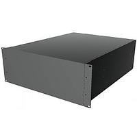 Hammond Manufacturing RM4U1922SBK Rack Mount rack - solid 4U 7.0 x16.60 x22.0