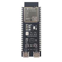 Espressif Systems ESP32-S3-DevKitC-1U-N8R2 Development Kits ESP32-S3 general-purpose development board, embeds ESP32-S3-WROOM-1U-N8R2, 8 MB Quad flash and 2 MB Quad PSRAM, IPEX antenna connector, with pin header