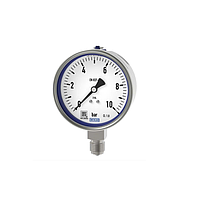 WIKA 232.50.100 (10 Bar(Psi),dial 100,chân sau) Pressure Gauges