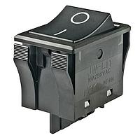 NKK Switches JWL11RA2A/UCV Rocker Switches SPST TV8 RATED BLK CAP&BODY VERT "O -"