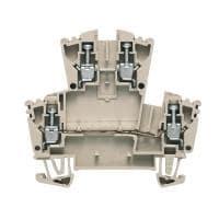 Weidmuller 1041100000 Feed Through Terminal Block WDK 2.5 ZQV (BEIGE)