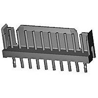 AMP Connectors - TE Connectivity 6-292161-7 Shrouded CT P/HDR ASSY V 7P W/KINK BLAC